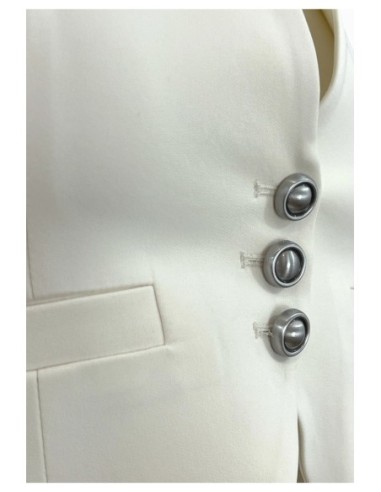 Pinko gilet femme blanc moderne | choixmode.fr