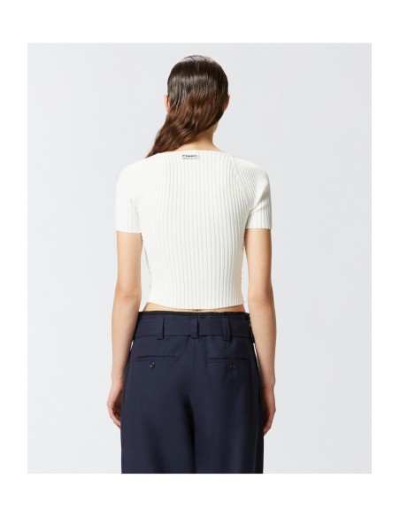 Pinko top femme blanc élégant | choixmode.fr