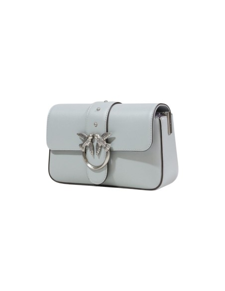 Pinko sac femme argenté cuir | choixmode.fr