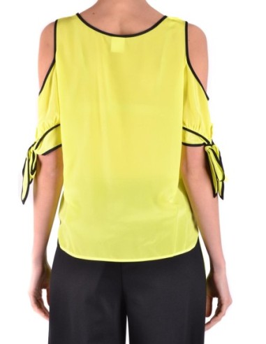Pinko blouse femme jaune soie | choixmode.fr