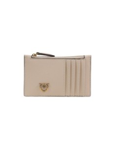 Pinko portefeuille femme gris cuir | choixmode.fr