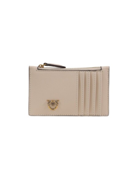 Pinko portefeuille femme gris cuir | choixmode.fr