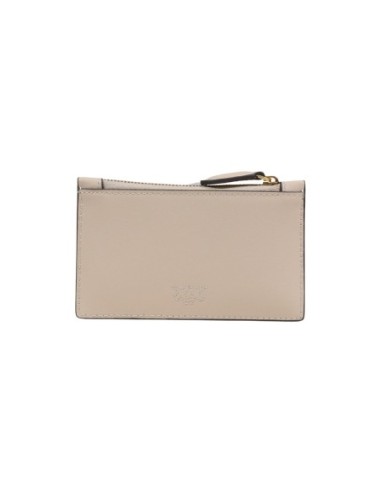 Pinko portefeuille femme gris cuir | choixmode.fr