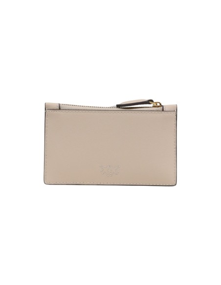 Pinko portefeuille femme gris cuir | choixmode.fr
