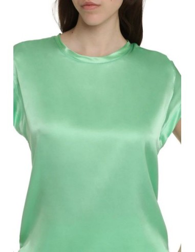 Pinko blouse femme verte soie | choixmode.fr