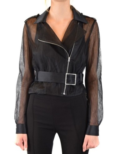 Pinko veste femme noire ceinturée | choixmode.fr