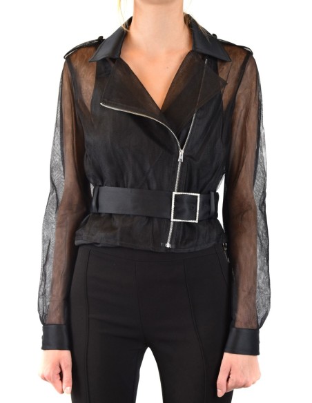 Pinko veste femme noire ceinturée | choixmode.fr