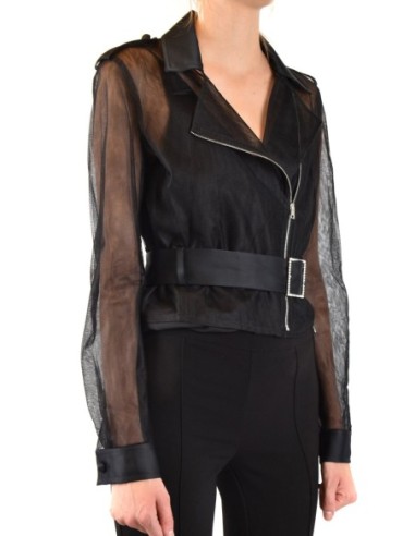 Pinko veste femme noire ceinturée | choixmode.fr