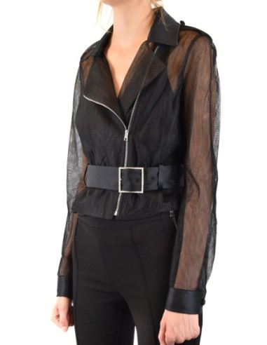 Pinko veste femme noire ceinturée | choixmode.fr