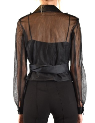 Pinko veste femme noire ceinturée | choixmode.fr