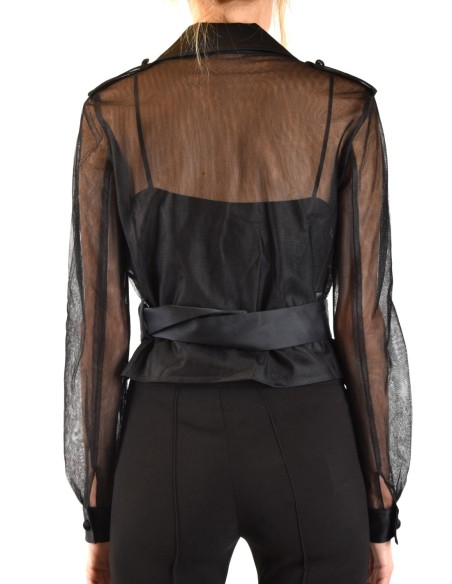 Pinko veste femme noire ceinturée | choixmode.fr