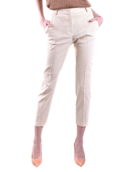 Pinko pantalon femme blanc lin | choixmode.fr