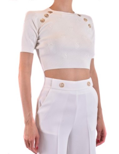 Pinko pull femme blanc été | choixmode.fr