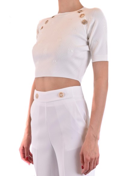 Pinko pull femme blanc été | choixmode.fr