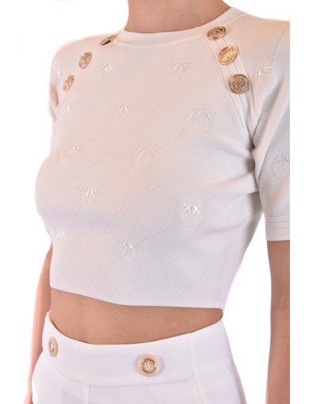 Pinko pull femme blanc été | choixmode.fr
