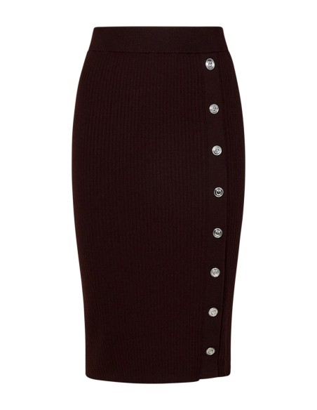 Pinko jupe femme marron laine | choixmode.fr