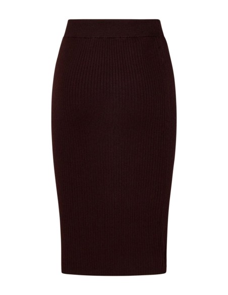 Pinko jupe femme marron laine | choixmode.fr
