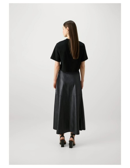 Pinko jupe femme noire fluide | choixmode.fr