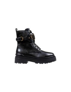 Pinko bottines femme noires cuir | choixmode.fr