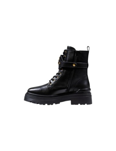 Pinko bottines femme noires cuir | choixmode.fr
