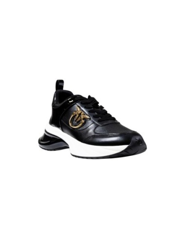 Pinko baskets femme noires cuir | choixmode.fr