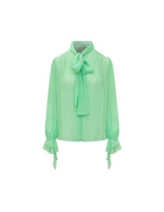 Pinko chemise femme verte fluide | choixmode.fr