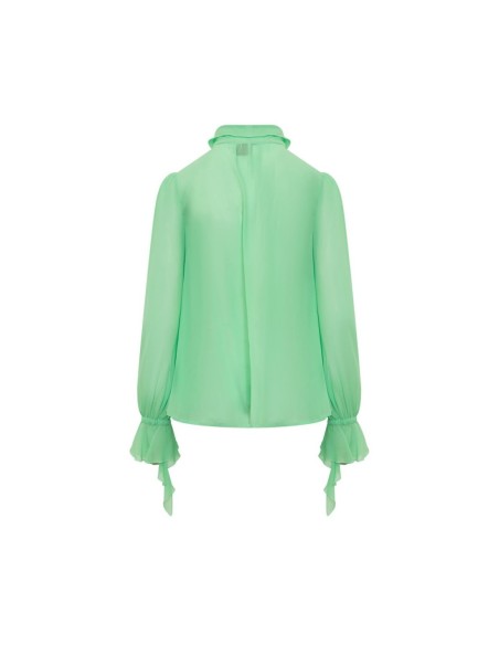 Pinko chemise femme verte fluide | choixmode.fr