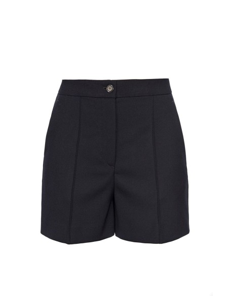 Pinko short femme noir laine | choixmode.fr