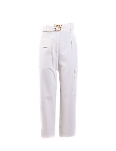 Pinko pantalon femme blanc chic | choixmode.fr
