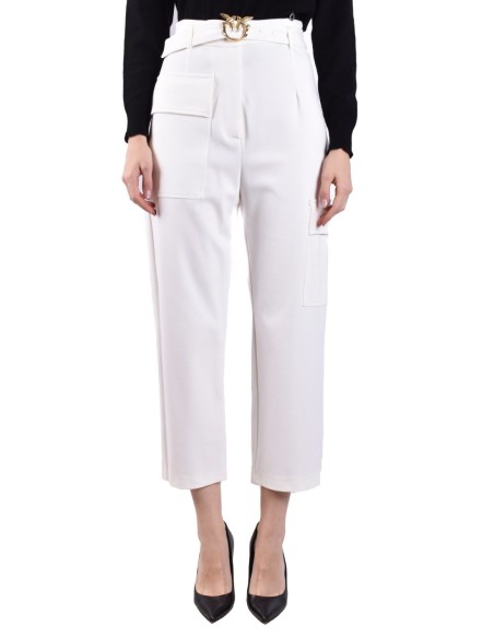 Pinko pantalon femme blanc chic | choixmode.fr