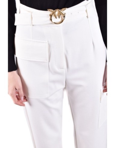 Pinko pantalon femme blanc chic | choixmode.fr