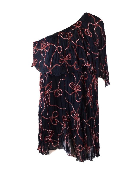 Pinko robe femme noire imprimée | choixmode.fr