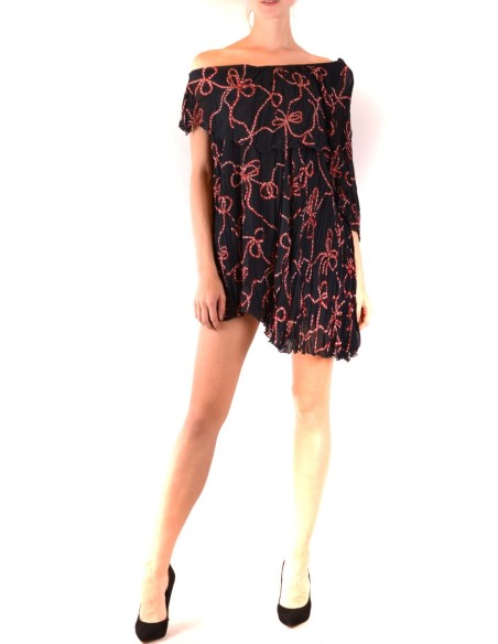 Pinko robe femme noire imprimée | choixmode.fr