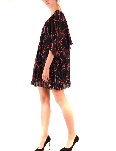 Pinko robe femme noire imprimée | choixmode.fr