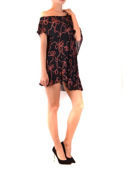 Pinko robe femme noire imprimée | choixmode.fr