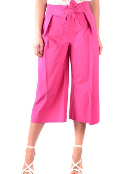 Pinko pantalon femme fuchsia coton | choixmode.fr