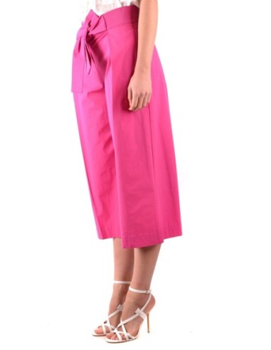 Pinko pantalon femme fuchsia coton | choixmode.fr