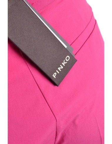 Pinko pantalon femme fuchsia coton | choixmode.fr