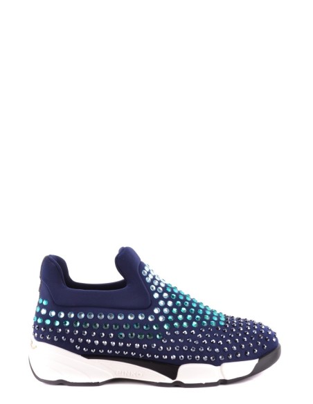 Pinko baskets femme bleu strass | choixmode.fr