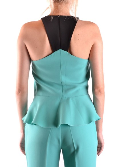 Pinko top femme vert sans manches | choixmode.fr