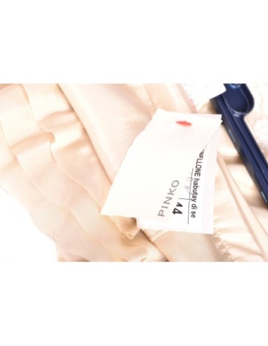 Pinko jupe femme beige soie | choixmode.fr