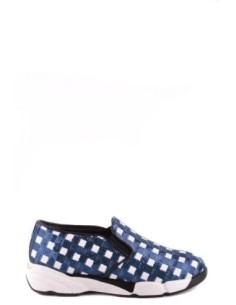 Pinko baskets femme bleu tissu | choixmode.fr