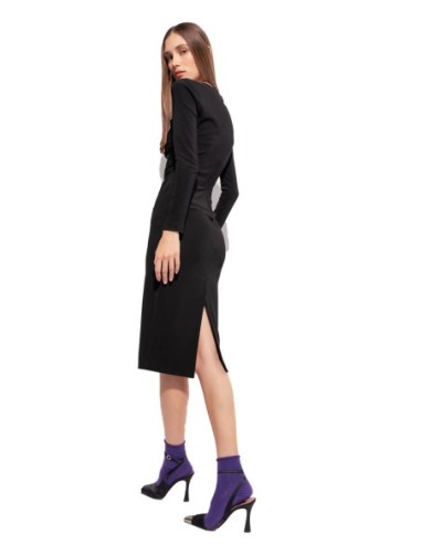 Pinko robe femme noire élégante | choixmode.fr