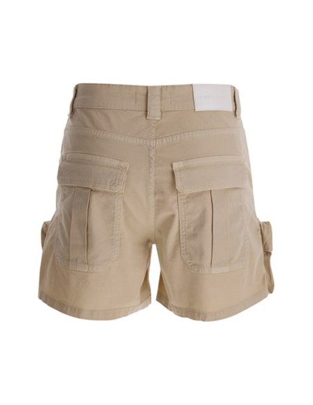Pinko short femme beige coton | choixmode.fr