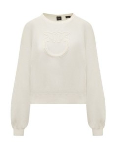 Pinko sweat femme blanc col rond | choixmode.fr