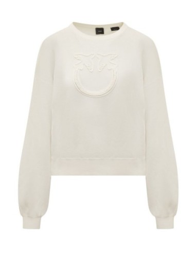 Pinko sweat femme blanc col rond | choixmode.fr