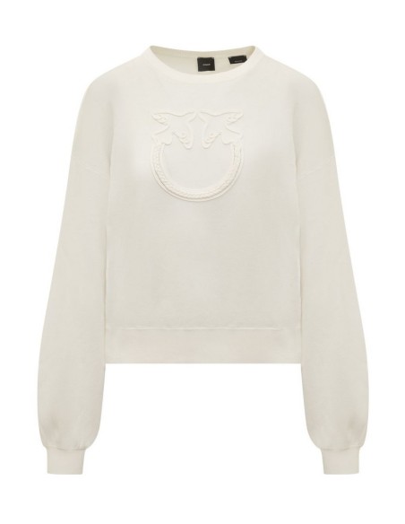 Pinko sweat femme blanc col rond | choixmode.fr