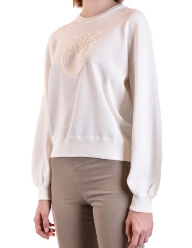 Pinko sweat femme blanc col rond | choixmode.fr