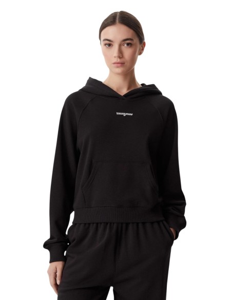 Tommy Jeans sweat femme noir capuche | choixmode.fr