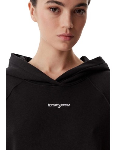 Tommy Jeans sweat femme noir capuche | choixmode.fr